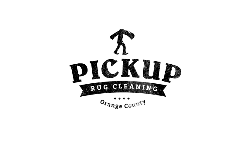 pick up rug cleaning orange county logo